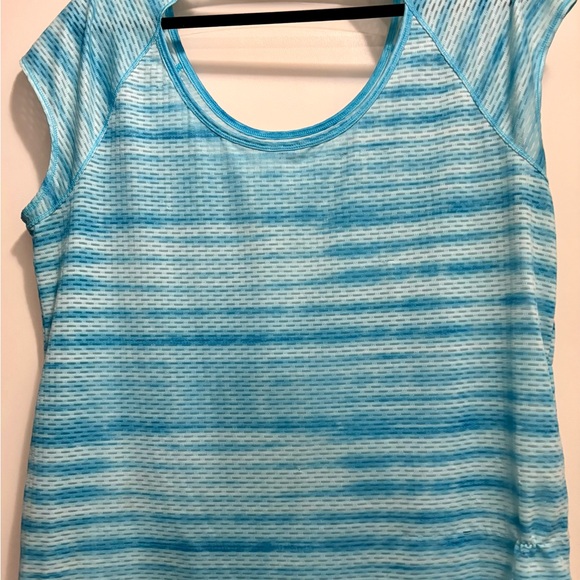 Blue Striped Women's Top - Picture 4 of 6